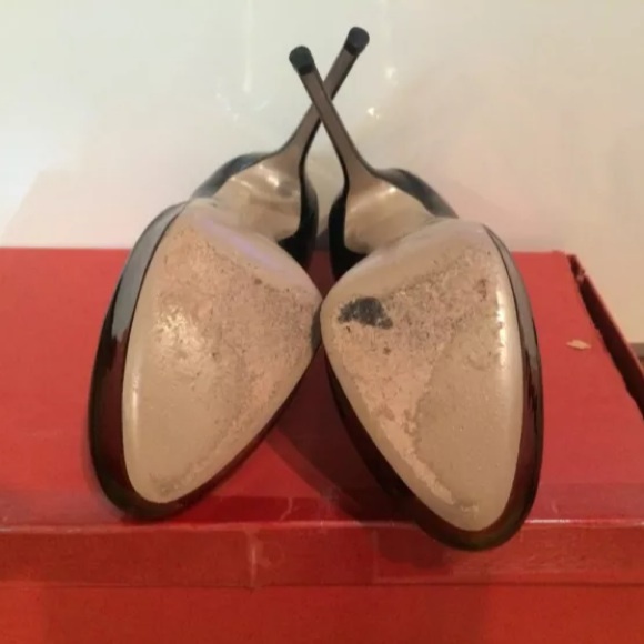 💠SOLD💠Valentino black slim stilettos - Picture 4 of 4