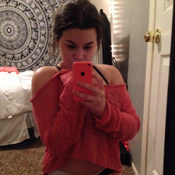 Cute orange sweater