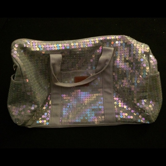 PINK, Victoria's Secret, sequined duffle