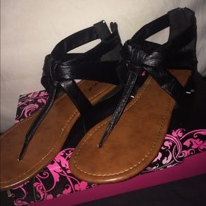 Sandals by Cupid, Size 7 1/2.