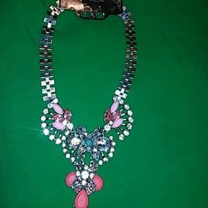 Multi jewel necklace