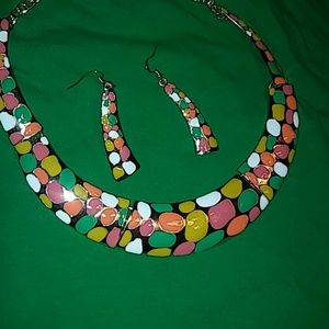 Fruuty pebble necklace