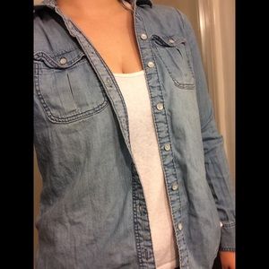 Denim t-shirt