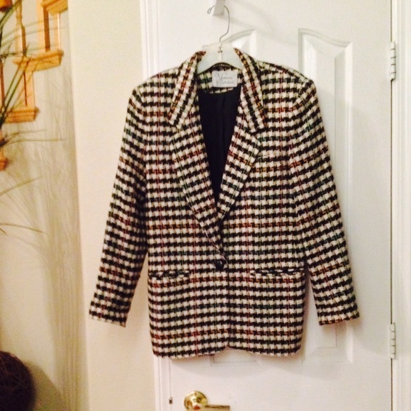 Tweed Classic WOOL BLAZER - Picture 1 of 1