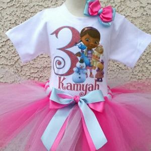 Doc mcstuffins birthday tutu outfit