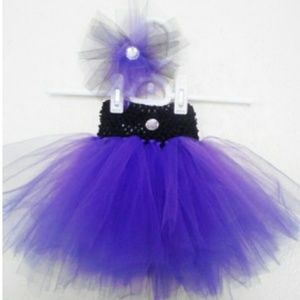 Infant tutu dress set