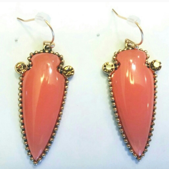 shopjewelry  Jewelry - GORGEOUS ARROW HEAD STONE EARRINGS