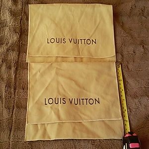Louis Vuitton dust bags