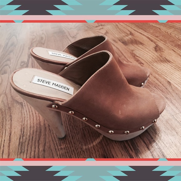 Steve Madden Shoes - Steve Madden Brown Daynty High Heel Shoes Size 8