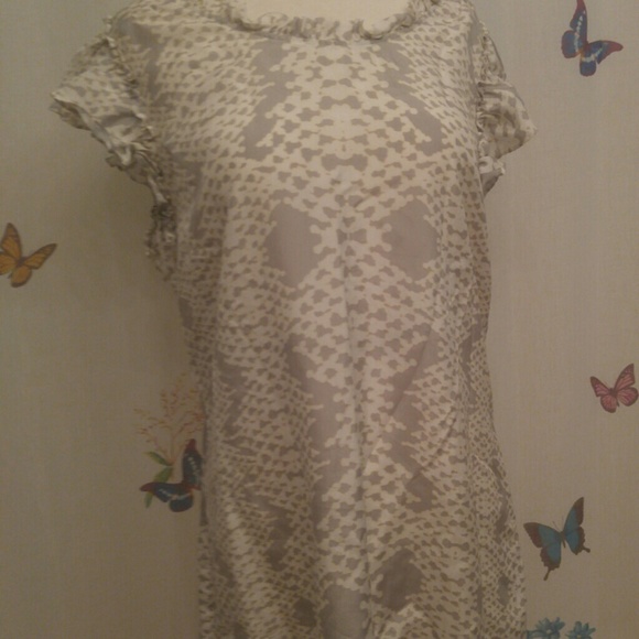 Banana Republic large silk shirt