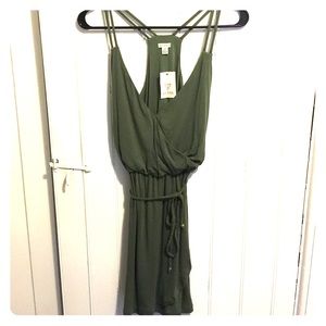 Olive green dress by Guess