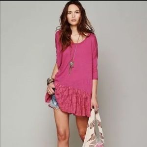 Free People Top Beach Cover Up Size Small