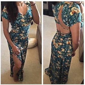Never worn cutout maxi! Features high splits.