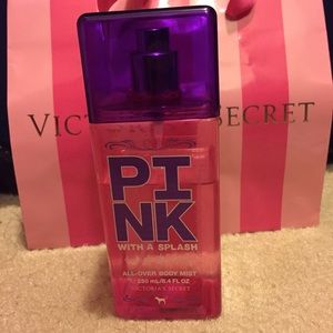 Pink with a splash sweet & flirty