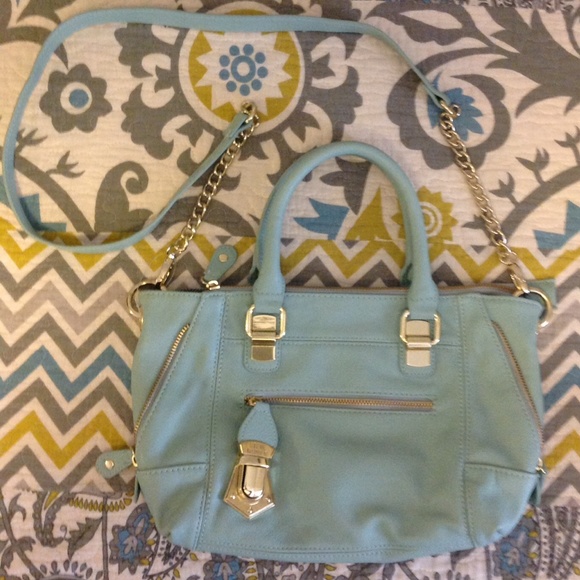 NWOT Steve Madden mint green handbag tote
