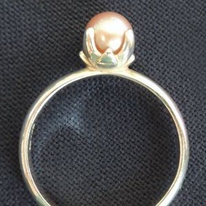 Jewelry - ๐๐บ Pink Pearl & Sterling Solitaire Ring ๐บ๐ Jewelry - ๐๐บ Pink Pearl & Sterling Solitaire Ring ๐บ๐