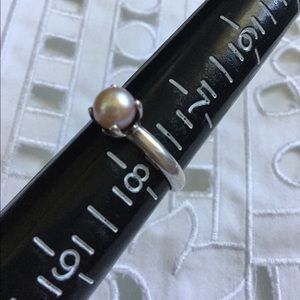 Jewelry - ๐๐บ Pink Pearl & Sterling Solitaire Ring ๐บ๐ Jewelry - ๐๐บ Pink Pearl & Sterling Solitaire Ring ๐บ๐