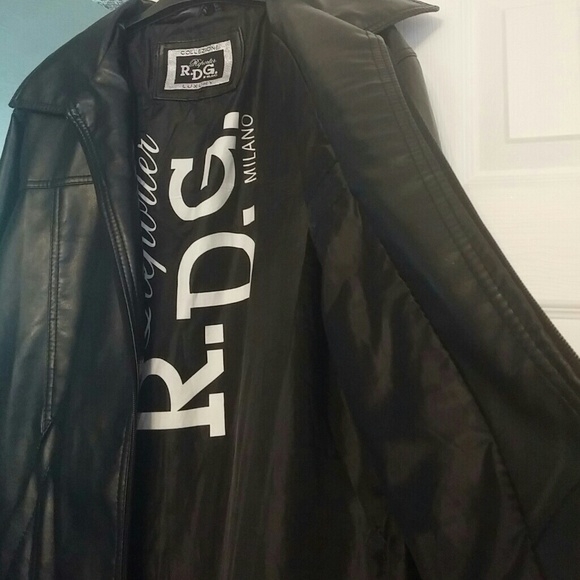 ⚡⚡ R.D.G Milano Collezion Luxury Leather Jacket - Picture 2 of 4