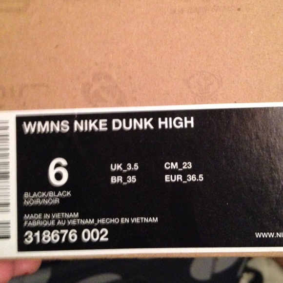 Nike high tops size 6 - Picture 3 of 3