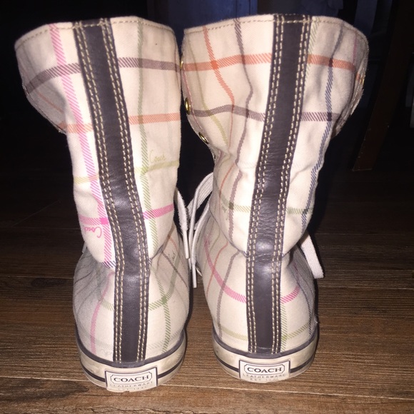 Coach High top Low top shoes. - Picture 2 of 4