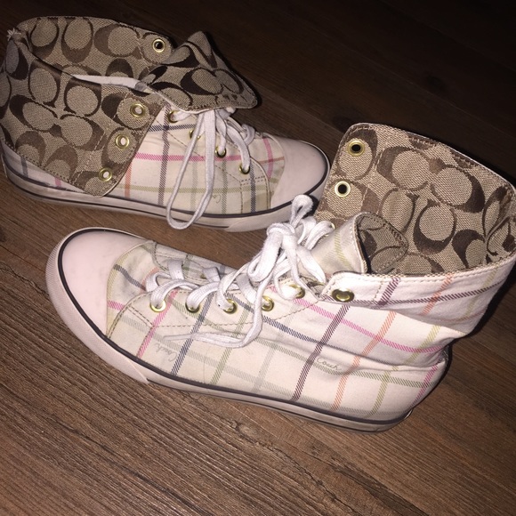 Coach High top Low top shoes. - Picture 3 of 4