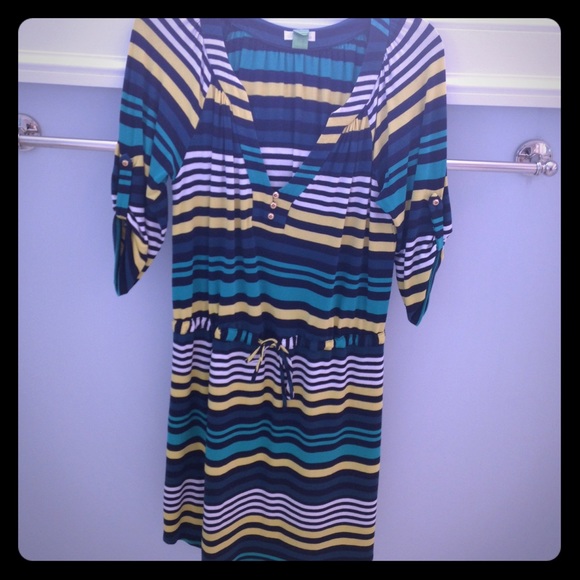 Shoshanna Striped Knit Dress Size Small
