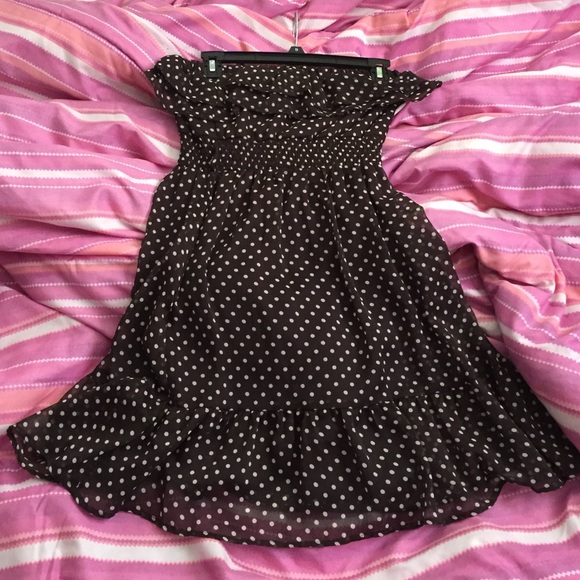 Strapless dress