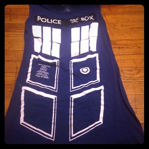 Doctor Who TARDIS bodycon dress