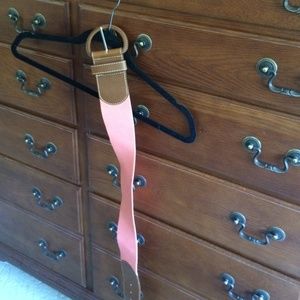 Coral wide elastic belt