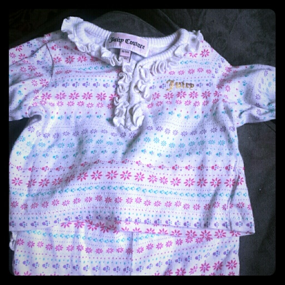 Juicy Couture Baby Pajamas