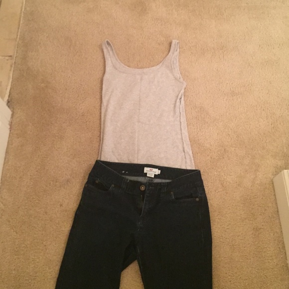 Dark wash vineyard vines jeans