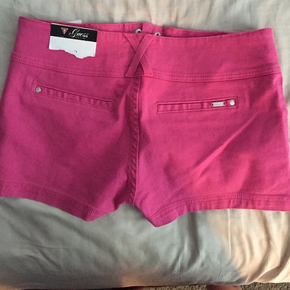 pink guess shorts size 30 - Picture 2 of 2