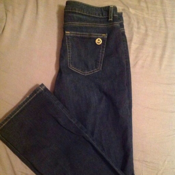 SOLD!! Michael Kors sz 4 boot cut dark denim Jeans