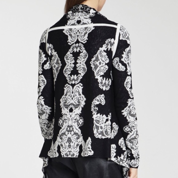 NWOT BCBG reversible cardi wrap STUNNING! - Picture 2 of 3