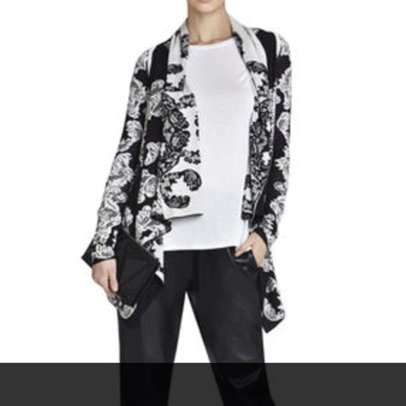 NWOT BCBG reversible cardi wrap STUNNING! - Picture 3 of 3