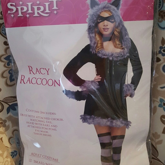 Halloween custume "Racy Raccoon"
