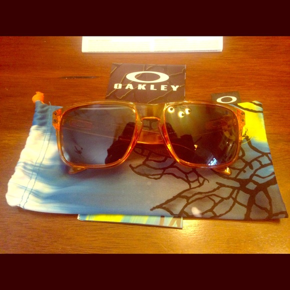 Oakley Holbrook orange sunglasses- Authentic