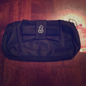 Victoria's Secret black bow clutch