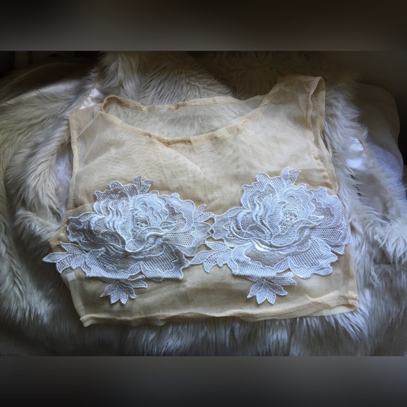 Flower Crop Top