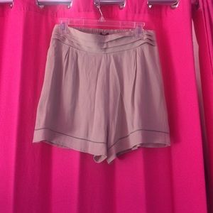 High waisted dress shorts.