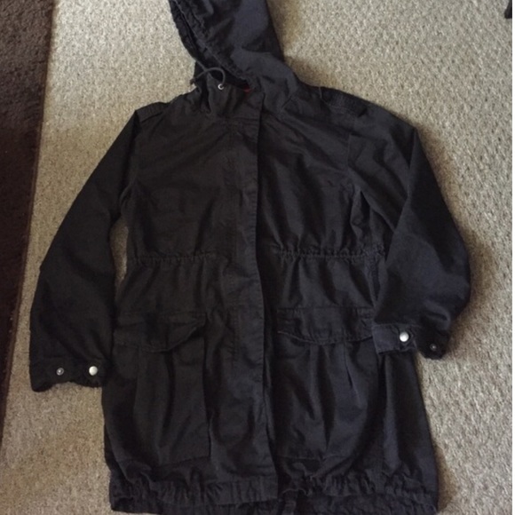 Black spring jacket