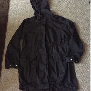 Black spring jacket