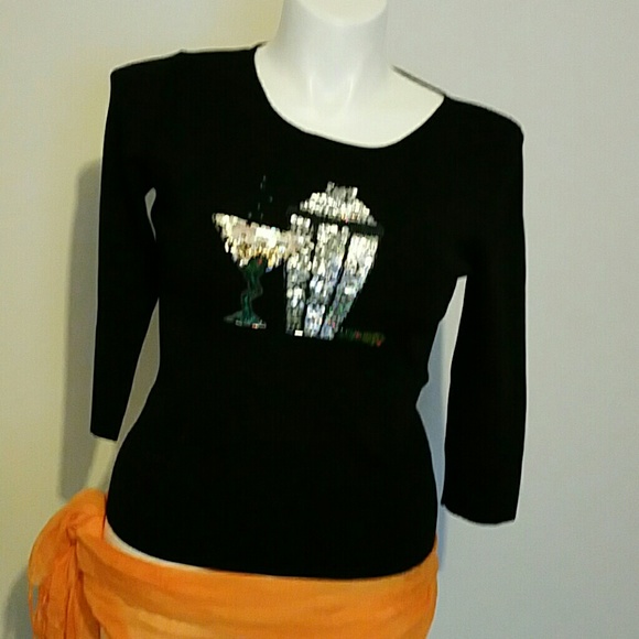 Black sweater by Sweaterworks