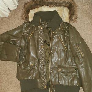 Baby Phat Coat With Detachable Hood
