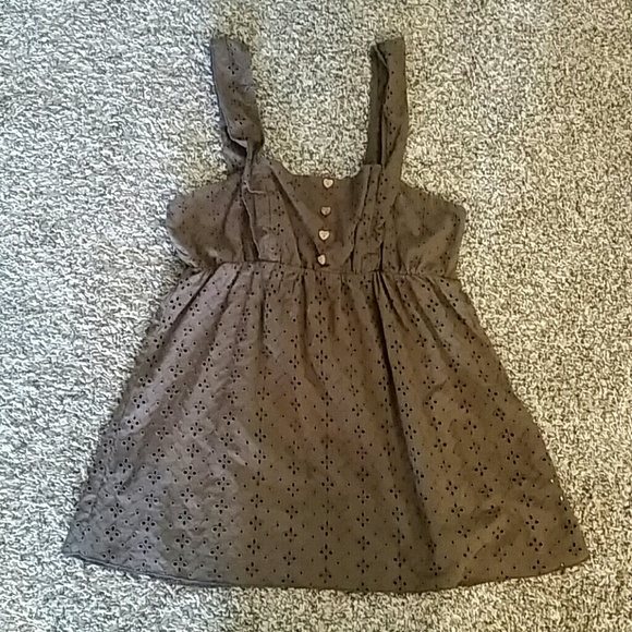 🚫 SOlD 🚫 TO LOCAL BUYER Brown baby doll tank