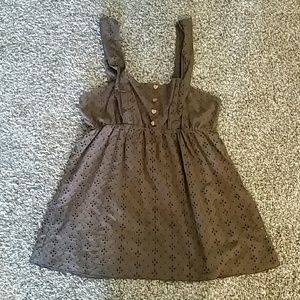 🚫 SOlD 🚫 TO LOCAL BUYER Brown baby doll tank