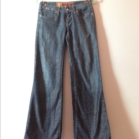 Notify wide leg jeans dark wash