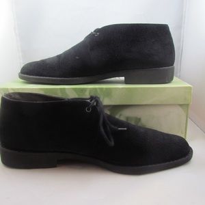 Bandolino Wrangle tie-up boots - Black Suede