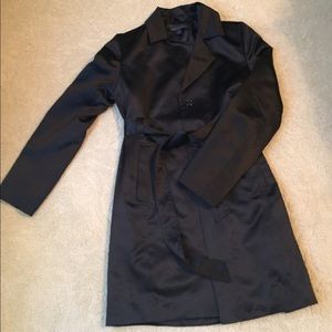 Express black trench coat