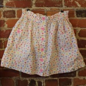 EUC Insight Women's SZ 10 Stretchy Floral Skirt